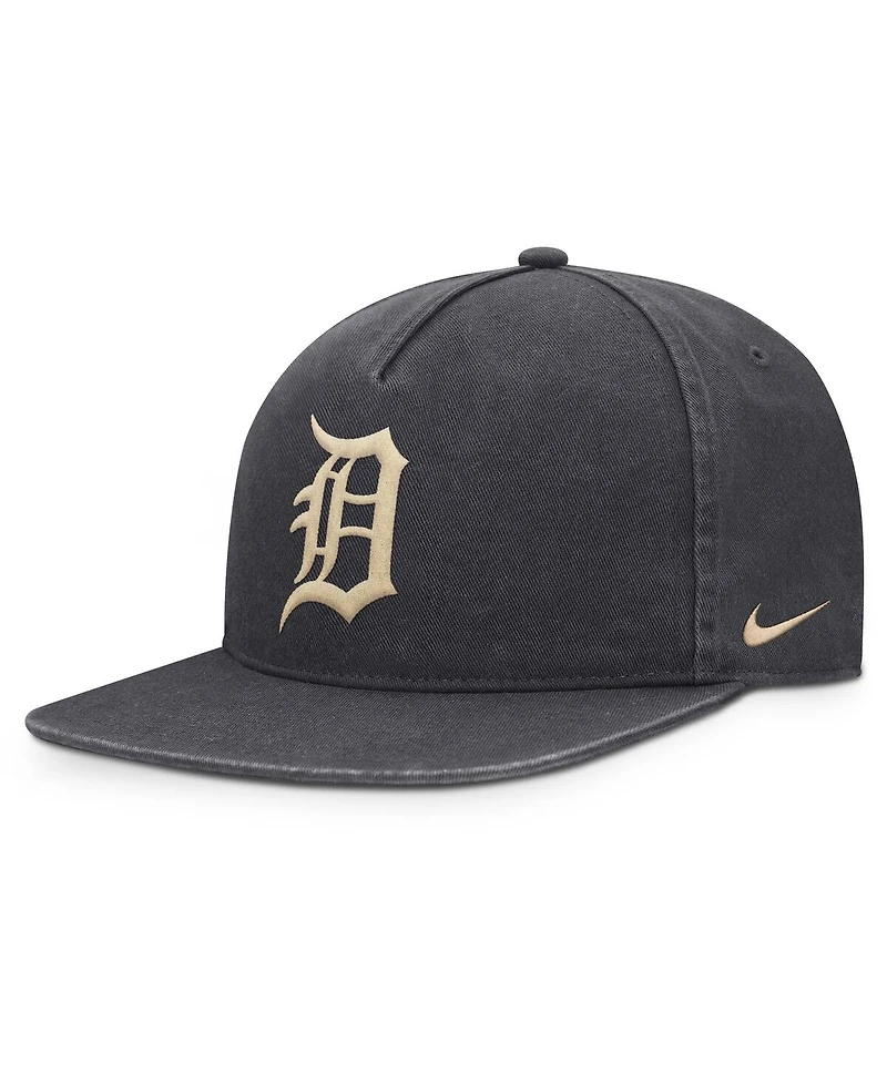 Nike Men's Anthracite Detroit Tigers Monotone Pro Adjustable Hat