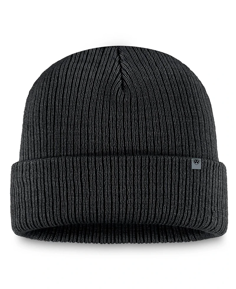 Top of the World Men's Black Minnesota Golden Gophers Uroot4 Patch Cuffed Knit Hat