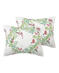 Levtex Home Tinsel Tidings 2-Pc. Sham Set