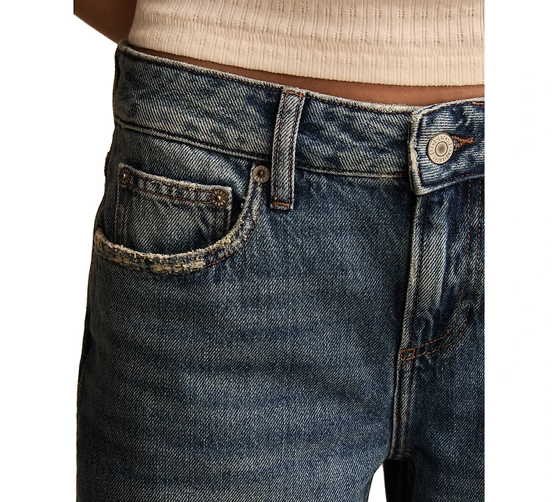 Lucky Brand Women's Baggy Wide Leg Jeans