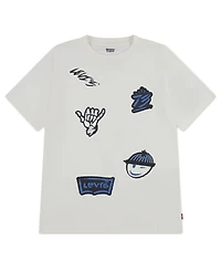 Levi's Big Boys Chill Doodle Short Sleeve T-Shirt