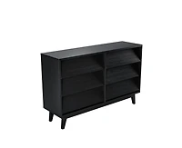 Casainc Storage Cabinet with Drawer Double Dresser Bevel Design