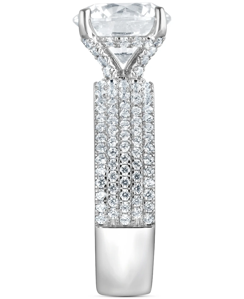 Bagley Mischka Certified Lab Grown Diamond Engagement Ring (3-3/4 ct. t.w.) in 14k Gold