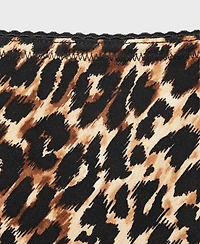 Mango Women's Animal-Print Midi-Skirt