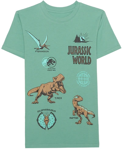 Jurassic Park Big Boys Life Finds A Way Short Sleeve T-Shirt