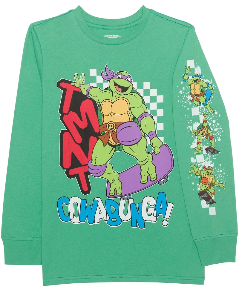 Teenage Mutant Ninja Turtles Big Boys Long Sleeve T-Shirt