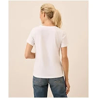 Pact Organic Cotton Softspun Scoop Neck Tee