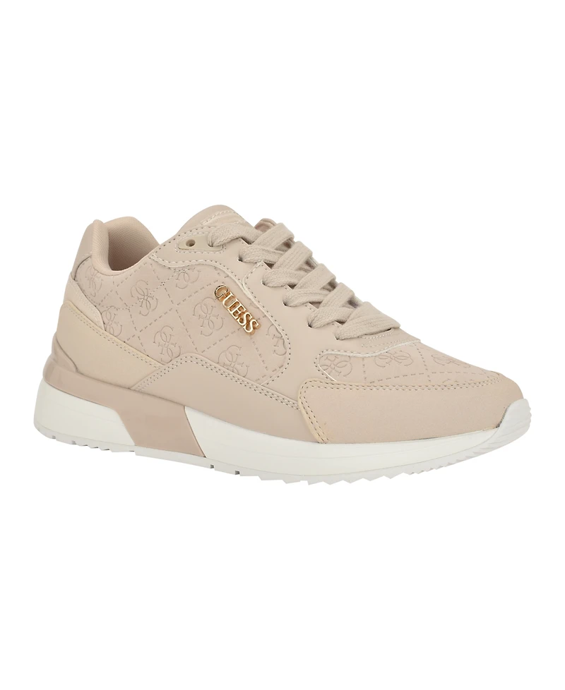 Guess Women's Moxea Quattro G Logo Lace-Up Joggers
