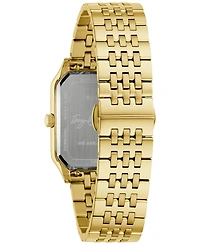 Bulova Men's Special Edition Tony Bennett Classic We are All Here Gold-Tone Bracelet Watch 32mm