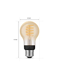Philips Hue Filament A19 Bluetooth Smart Led Bulb - White Ambiance