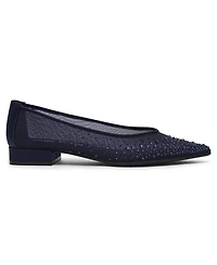 Anne Klein Women's Carisle-c Embellished Pointed Toe Flats