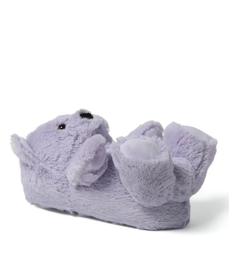 Dearfoams Cozyfoams Women's Overstuffed Bear Closed Back Slipper