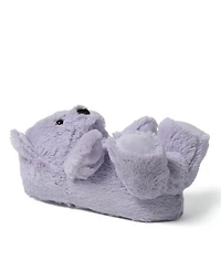 Dearfoams Cozyfoams Women's Overstuffed Bear Closed Back Slipper