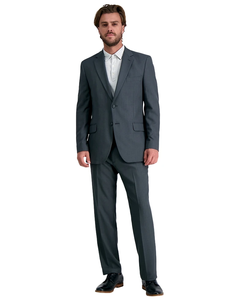 Haggar Men's Travel Performance Suit Separates Notch Lapel Jacket