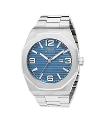 Invicta Men's 45778 Huracan Quartz 3 Hand Blue Dial Watch
