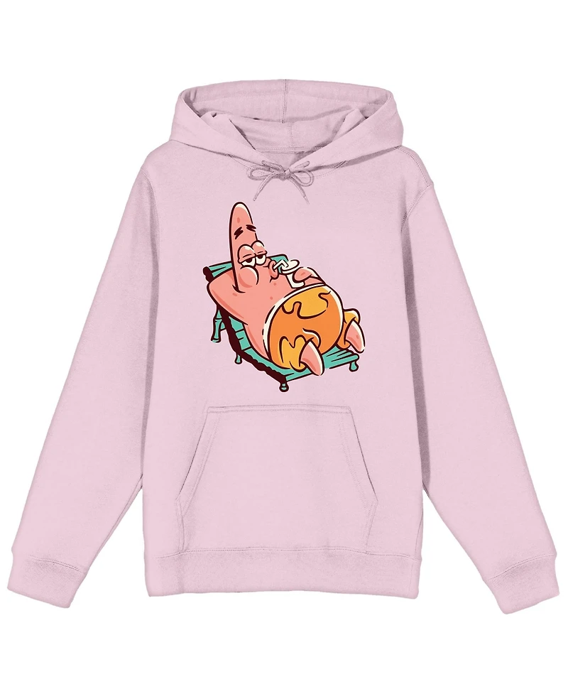 SpongeBob SquarePants Men's Patrick Star Lounging Adult Pink