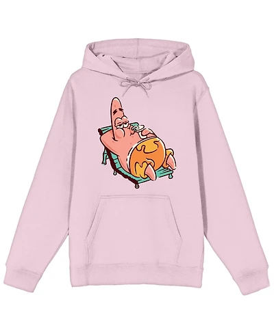 SpongeBob SquarePants Men's Patrick Star Lounging Adult Pink