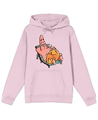 SpongeBob SquarePants Men's Patrick Star Lounging Adult Pink