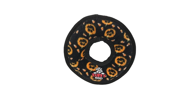 Tuffy Holiday Medium Ring Pumpkin, Dog Toy