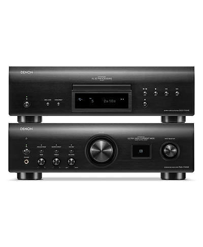Denon Pma-1700NE 140W Integrated Amplifier with Dcd-1700NE Cd/Sacd Player with Advanced AL32 Processing Plus