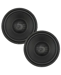 5 Core 10 Inch Woofer Pair 300W Car Subwoofer 4Ohm Replacement Deep Sub w Poly Cone