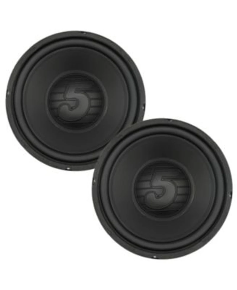 5 Core 10 Inch Woofer Pair 300w Car Subwoofer 4ohm Replacement Deep Sub W Poly Cone Wf 10 140 Pp 4ohm 2pcs