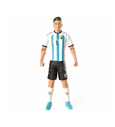 Banbo Toys Sockers Argentina Julian Alvarez 8" Collectible Soccer Action Figure