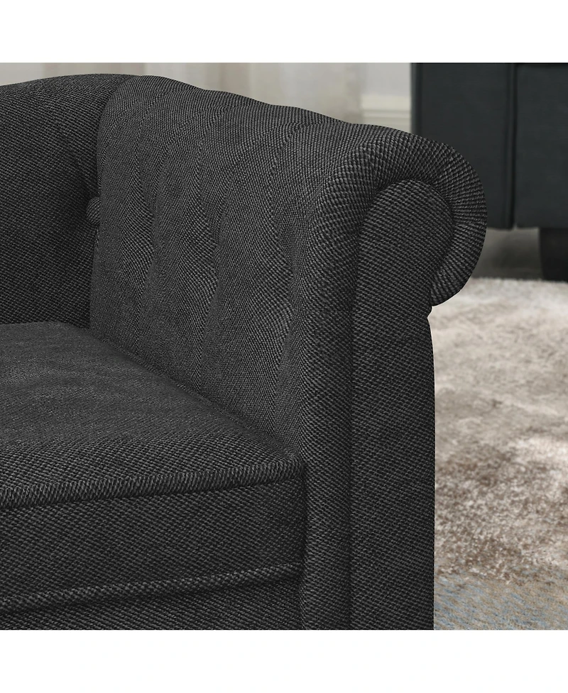 Aostirmotor Elevated Dog Sofa Bed Linen for Small Medium Dogs Black
