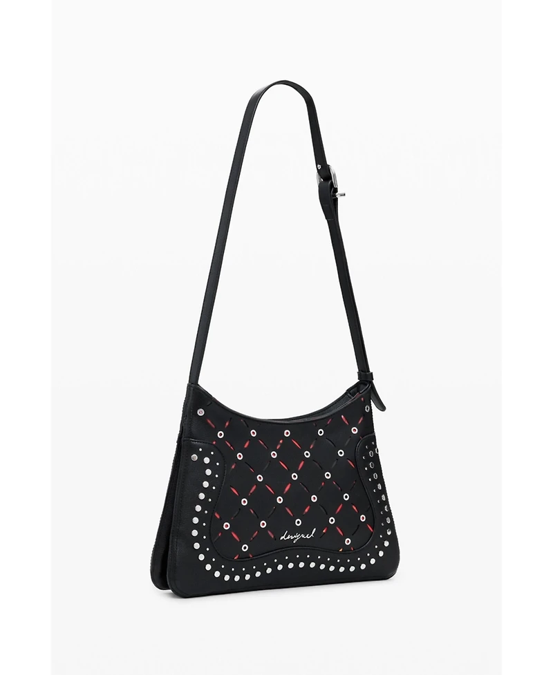 Desigual Women's Small perforated faux leather bag