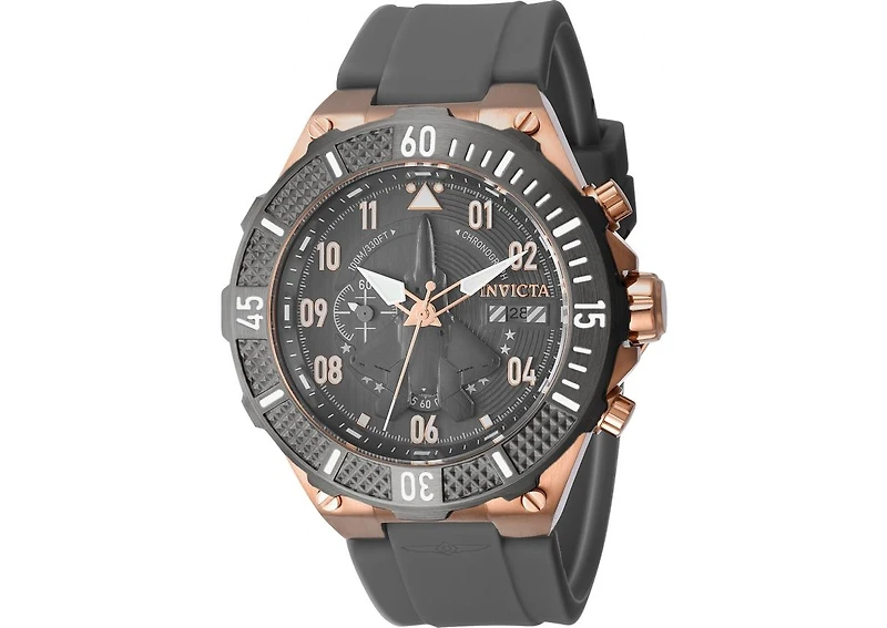Invicta Men's 39895 Aviator Quartz Multifunction Grey Dial Watch