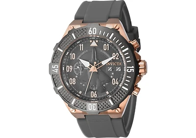 Invicta Men's 39895 Aviator Quartz Multifunction Grey Dial Watch