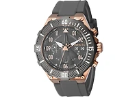 Invicta Men's 39895 Aviator Quartz Multifunction Grey Dial Watch
