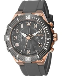 Invicta Mens 39895 Aviator Quartz Multifunction Grey Dial Watch