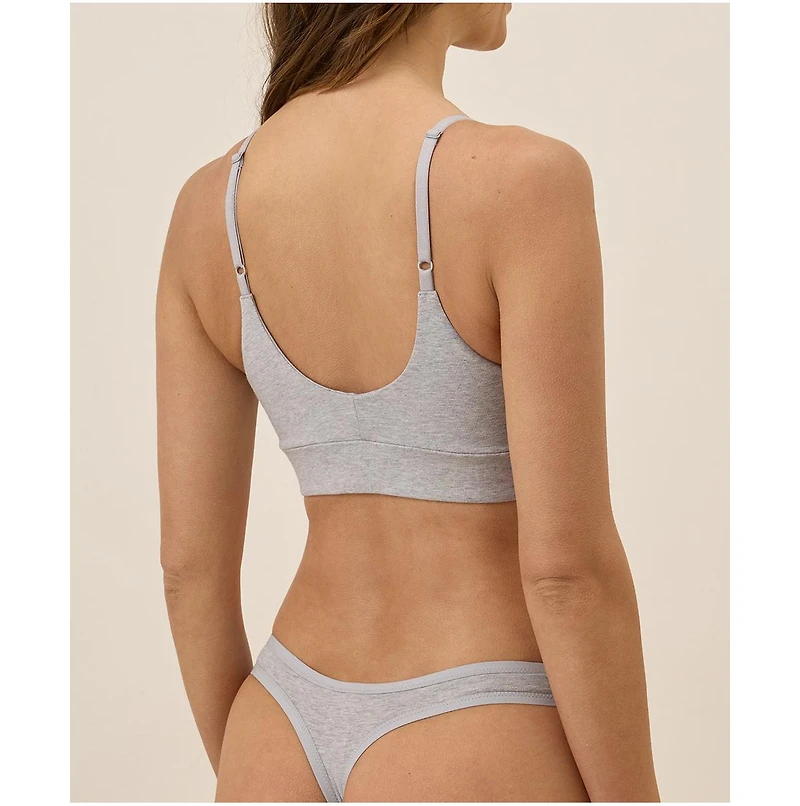 Pact Everyday Mid Rise Thong 5-Pack