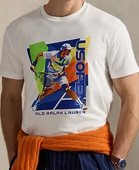 Polo Ralph Lauren Men's Short Sleeve Us Open Tennis Classic Fit Jersey T-Shirt
