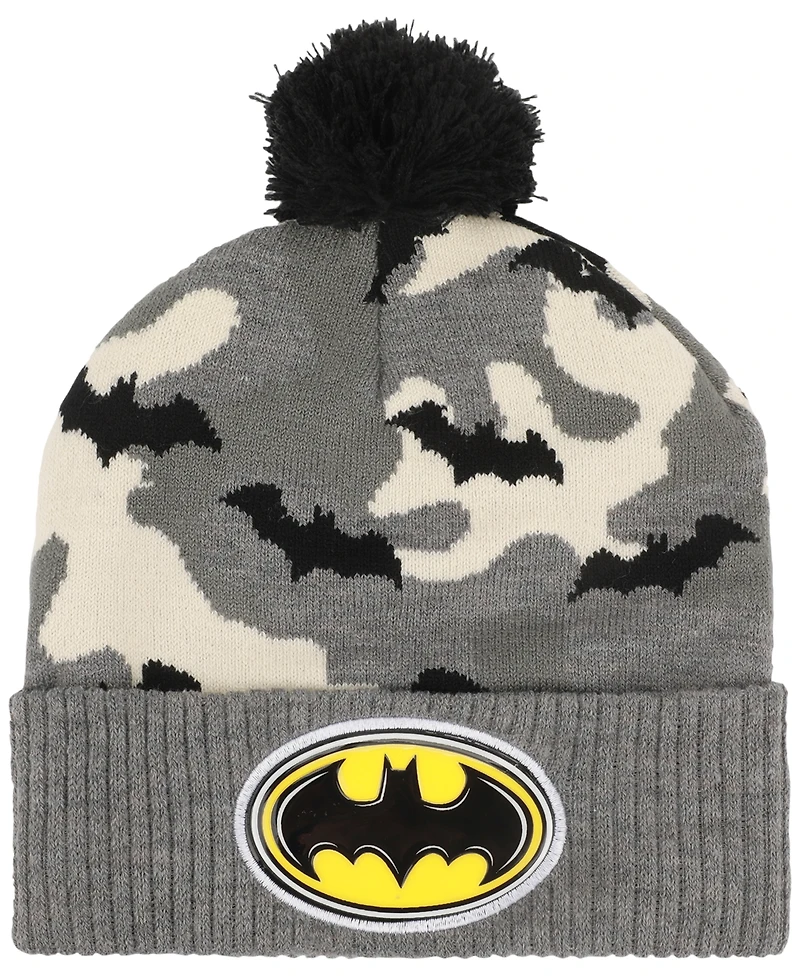 Batman Big Boys 2-Piece Hat and Gloves Set
