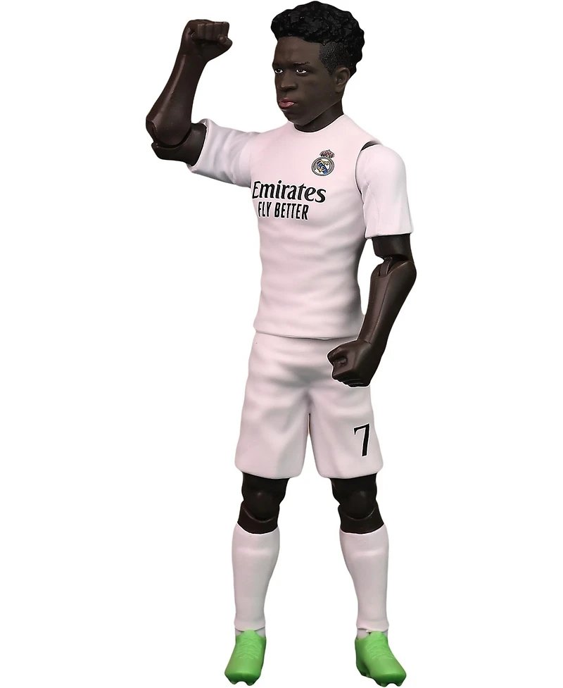 Banbo Toys Sockers Real Madrid Vinicius 8" Collectible Soccer Action Figure