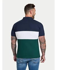 Raging Bull Men's S/S Cut & Sew Panel Pique Polo
