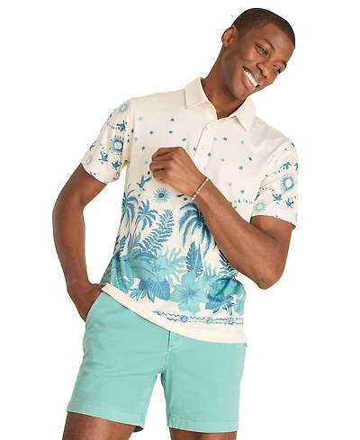 Chubbies Men's The Scenic Route Performance Polo Shirt