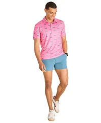 Chubbies Men's The Do It Later Gator Performance Polo Shirt