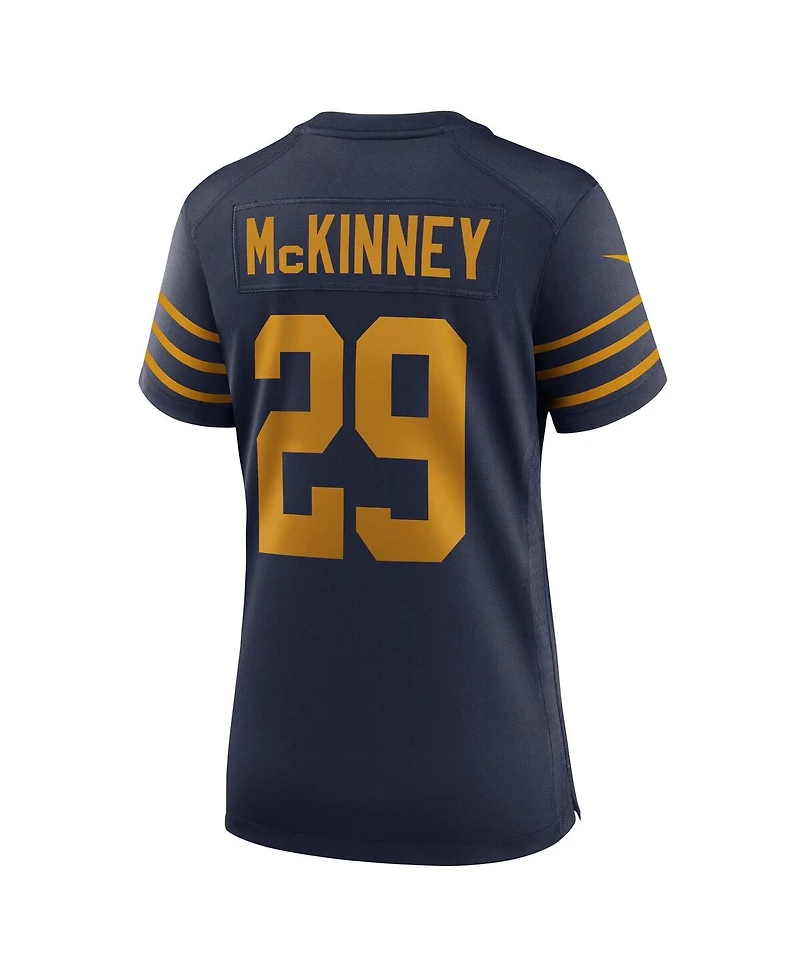 Nike Women's Xavier McKinney Navy Green Bay Packers The 1923 Classic Game Jersey
