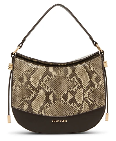 Anne Klein Convertible Strap Small Hobo Bag