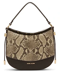 Anne Klein Convertible Strap Small Hobo Bag