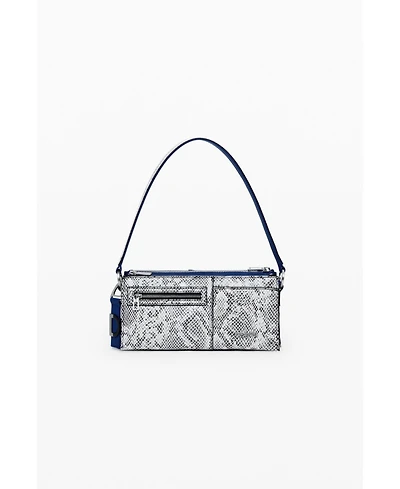 Desigual Women's Small convertible animal print bag