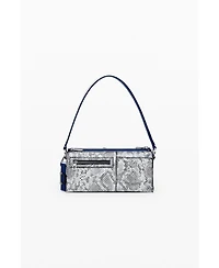 Desigual Women's Small convertible animal print bag