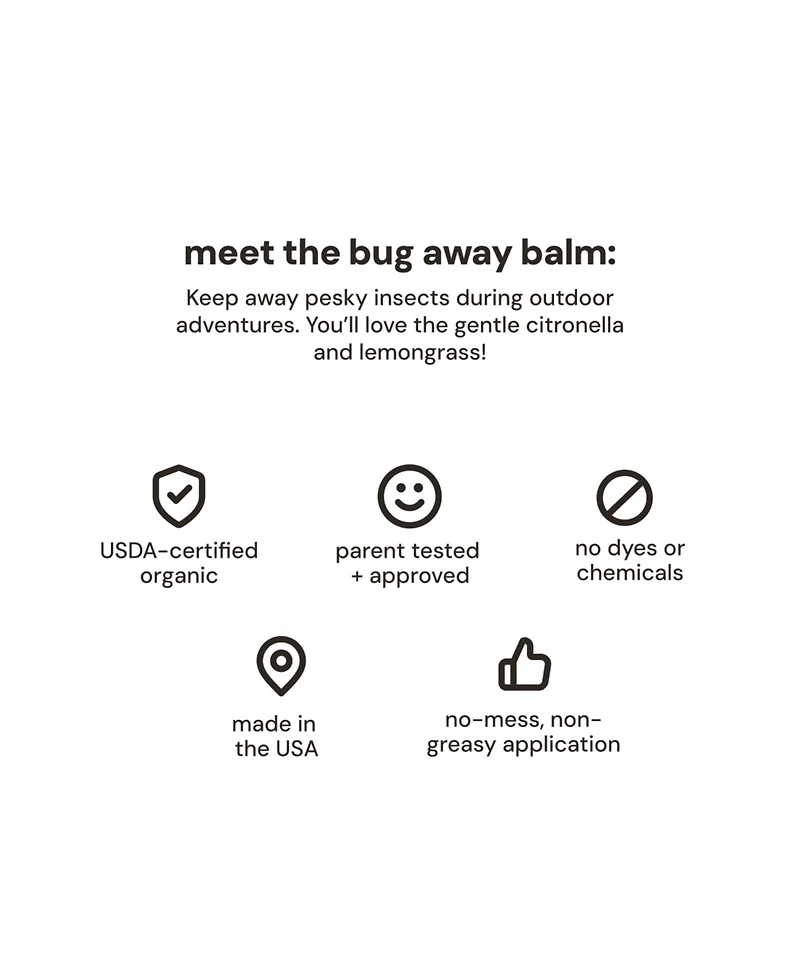 oogiebear Baby Unisex Bug Away Balm