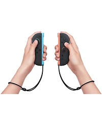 Nintendo Switch 2 Joy-Cons Blue/Red with Zelda Breath of the Wild and MightySkins Code Bundle