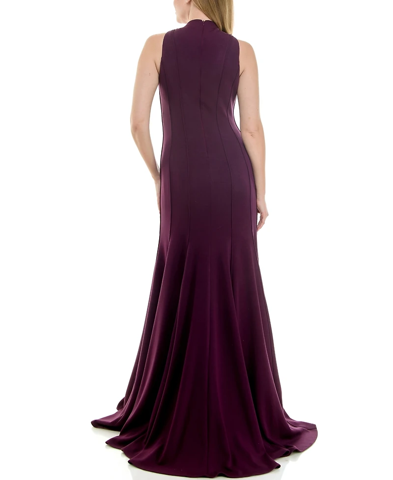 Taylor Women's Mock Neck Cocktail Dress