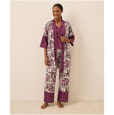 Pact Organic Cotton Staycation Short Robe