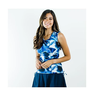 Calypsa Plus Size Closed Back Maya Swim Top